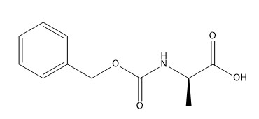 อนุพันธ์ของกรดอะมิโน 98% CAS 26607-51-2 N-Cbz-D-Alanine C11H13NO4 ผงผลึก