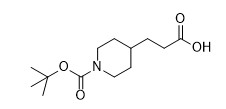 CAS 154775-43-6 สารเคมีที่กําหนดเอง 3-[1-(Tert-Butoxycarbonyl)Piperidin-4-Yl]Propanoic acid