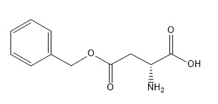 CAS No. 13188-89-1 H-D-Asp(OBzl)-OH อนุพันธ์ของกรดอะมิโน C11H13NO4
