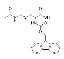 CAS No.168300-88-7 อนุพันธ์ของกรดอะมิโน 98% Fmoc-D-Cys(Acm)-OH