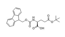 Fmoc-L-glutamic acid 5-tert-butyl ester CAS No. 71989-18-9 ความบริสุทธิ์ 98% ขาวเป็นผง