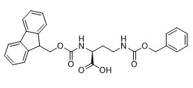 กรดอะมิโนพิเศษ N α Fmoc N γ Z L 2 4 กรด Diaminobutyric Fmoc Dab Z OH หมายเลข CAS 252049-08-4