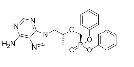 ไดฟาเนล (R) - ((((1- (((6-อะมิโน-9H-พูริน-9-Yl) โปรแปน-2-Yl) -โอ-เมธีล) ฟอสโฟเนต CAS 342631-41-8 สําหรับความบริสุทธิ์ของ TFA 97%