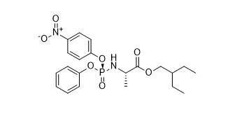 N-[(S) - ((4-Nitrophenoxy) phenoxyphosphinyl]-L-alanine 2-ethylbutyl Ester 1354823-36-1 สีเหลือง ถึง สีขาว 95%