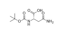 อนุพันธ์กรดอะมิโน Boc-Asn-OH CAS No 7536-55-2 สำหรับอนุพันธ์กรดอะมิโน ผงสีขาว ความบริสุทธิ์ 99%