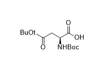 Boc-Asp (OtBu) -OH CAS No 1676-90-0 สำหรับอนุพันธ์กรดอะมิโน ผงสีขาว ความบริสุทธิ์ 99%