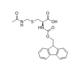 Fmoc-Cys(Acm) -OH CAS No 86060-81-3 สำหรับอนุพันธ์กรดอะมิโน ผงสีขาว ความบริสุทธิ์ 98%