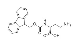 Fmoc-Dab-OH หมายเลข CAS 161420-87-7 สำหรับอนุพันธ์กรดอะมิโน ผงสีขาว ความบริสุทธิ์ 98%