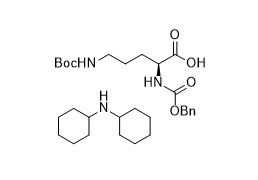 Nα Z Nδ Boc L Ornithine Dicyclohexyl แอมโมเนียมเกลือ Z Orn Boc OH DCHA หมายเลข CAS 13665-13-9