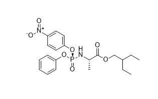 APIs Intermediates N-S-4 Nitrophenoxy Phenoxyphosphinyl L อะลานีน 2 Ethylbutyl Ester 1354823-36-1