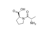 CAS 13485-59-1 H Ala Pro OH ผงสีขาวบริสุทธิ์ 98% L Alanyl L Proline C8H14N2O3 โพลีเปปไทด์สายสั้น