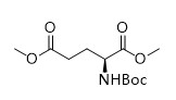 BOC Glu OMe OMe กรดอะมิโนพิเศษ CAS 59279-60-6 ผงสีขาวเป็นสีขาวนวล 98%